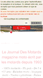 Mobile Screenshot of le-journal-des-motards.com